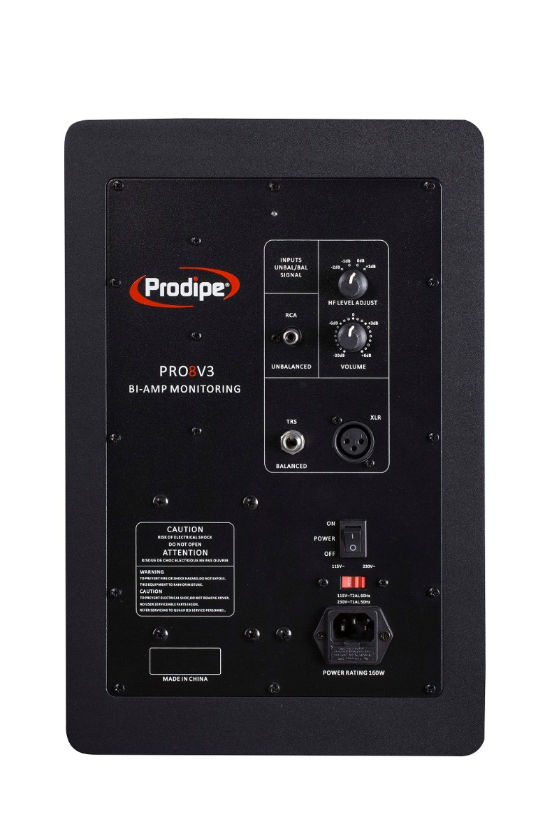 Prodipe Pro 8 - Enceinte monitoring active 8" l'unité