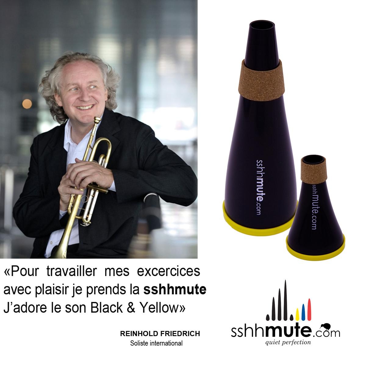 sshhMute SSHHMUTE Practice - Sourdine d'entrainement (Practice) pour trompette ou cornet