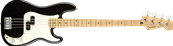 Player Precision Bass, Maple Fingerboard, Black