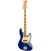 Fender American ULTRA Jazz Bass maple Cobra Blue - basse electrique
