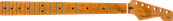 Roasted Maple Stratocaster Neck, 21 Narrow Tall Frets, 9.5, Maple, C Shape