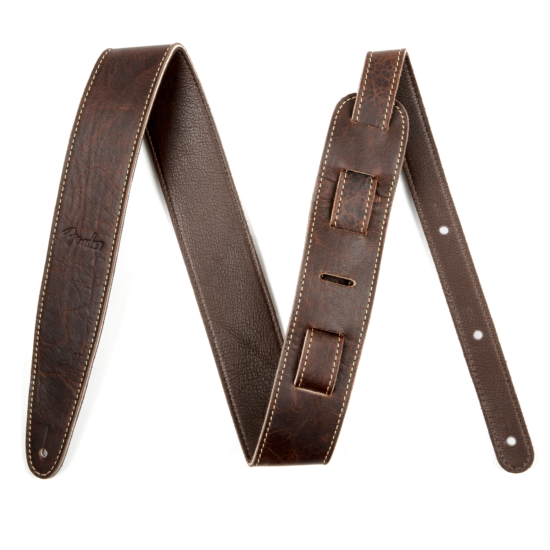 Artisan Crafted Leather Strap, 2.5 Brown