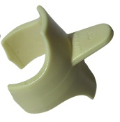 Aulos 700.118 - Support pouce pour flute à bec soprano - Ivoire