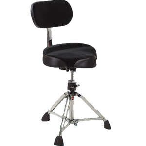 Gibraltar 9608MB - Siège de batterie assise moto pro avec dossier