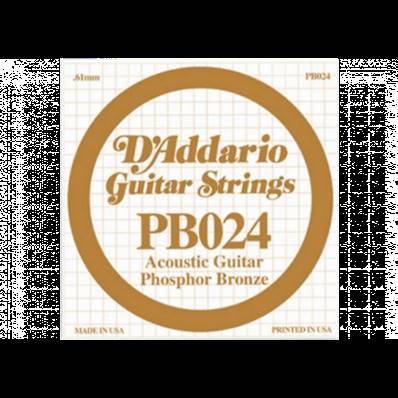 D'Addario Corde guitare folk. 024