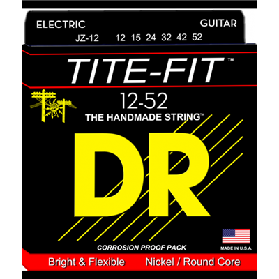 --- DISCONTINUE ---Cordes Guitare Electrique Dr Jazz 12-52 Tite-Fit