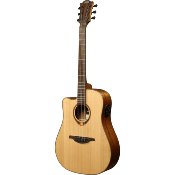 guitare electro-acoustique lag lefty dreadnought cutaway electro