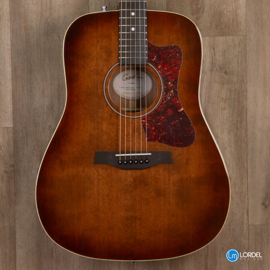 Godin Century Mahogany Cognac Rustic  EQ + Housse
