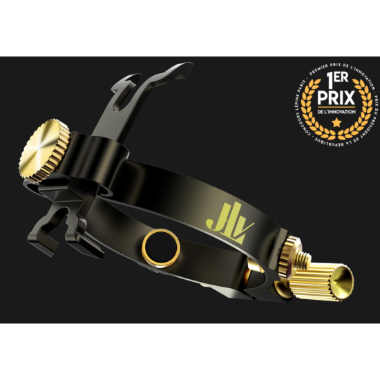 JLV SOUND - Ligature JLV Black Edition pour saxophone Ténor