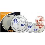 Remo PP-0270-PS > Pack peaux Pinstripe > 12x13x16x22 14 pouces