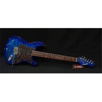--- DISCONTINUE ---Guitare électrique Magneto US-2300RC quilt maple trans blue