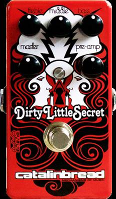 Catalinbread PEDALE D'EFFET GUITARE CATALINBREAD DIRTY LITTLE SECRET RED