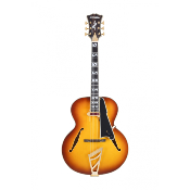 D'ANGELICO Excel Style B Dark Iced Tea Burst