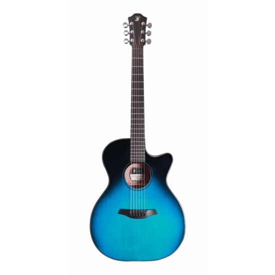 Guitare folk furch spectra plus orchestra cw em baltic blue