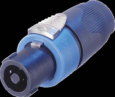 --- DISCONTINUE ---Neutrik NL4FX - fiche speakon 4 points fem.