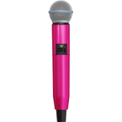 --- DISCONTINUE ---Shure WA723-PNK - corps emetteur GLXD2-SM58/beta58a rose