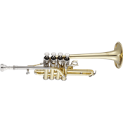 XO XO1700L - trompette piccolo sib/la xo1700l