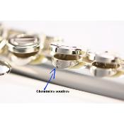 FLUTE MIYAZAWA PB-203RH - tête argent + cheminées soudées, patte de SI