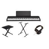 Korg B2-BK - Pack Piano numrique portable noir  stand  banquette  casque