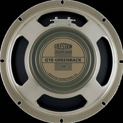 Celestion G10-GREENB-8 - hp 25cm guit classi 30w 8 ohms