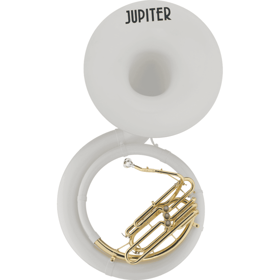 Jupiter JSP1000B - Soubassophone Sib en fibre avec housse molletonnée