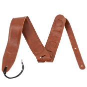 Sangle guitare cuir rembourrée Prodipe marron
