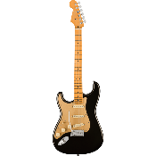 Fender American ULTRA Stratocaster maple Texas Tea - guitare electrique GAUCHER