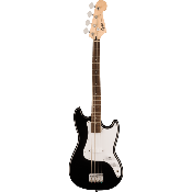 Squier Sonic Bronco Bass, Laurel Fingerboard, White Pickguard, Black