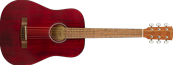 FA-15 3/4 Scale Steel with Gig Bag, Walnut Fingerboard, Red