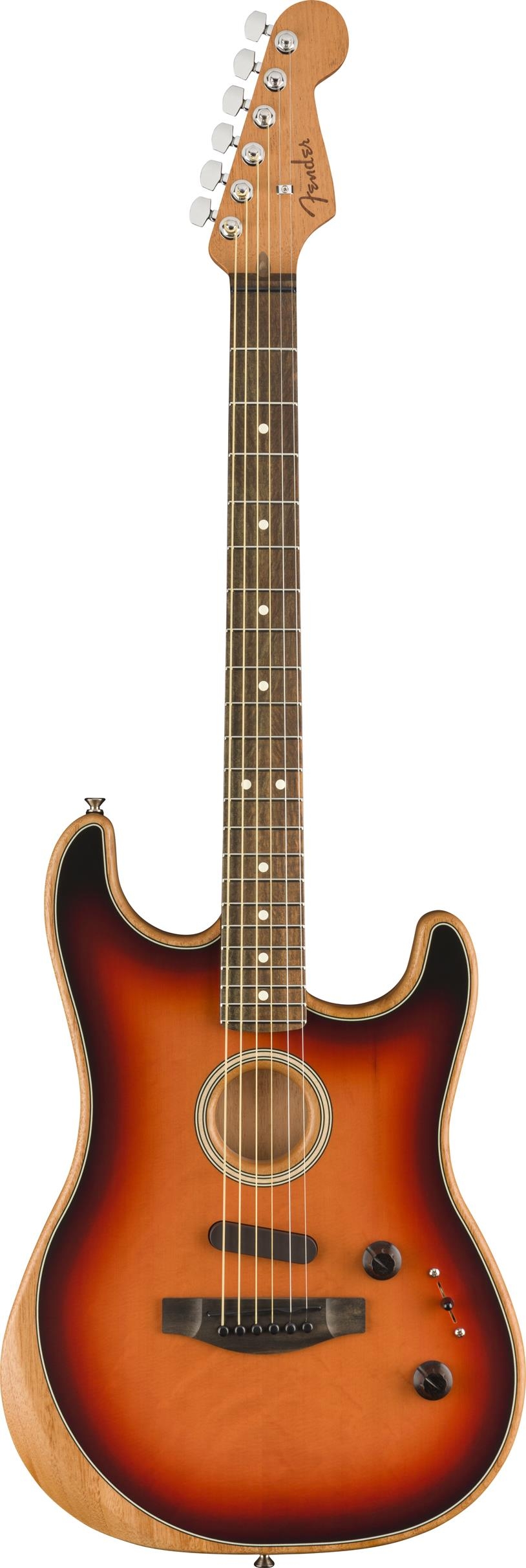 Fender Acoustasonic Strat - Sunburst touche ébène