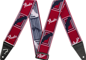 WeighLess Monogram Strap, Red/White/Blue, 2