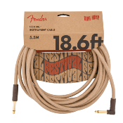 Cble Jack Fender Festival 5.5m Coud Chanvre Naturel