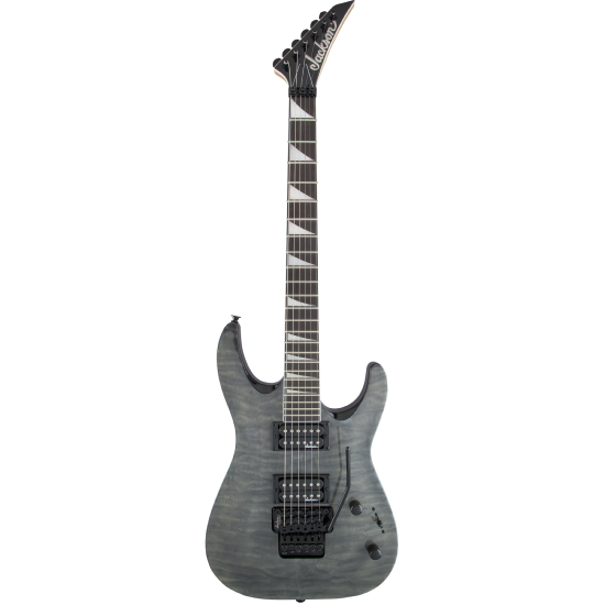 --- DISCONTINUE ---Jackson JS series Dinky arch Top JS32Q transparent black