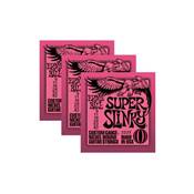 Ernie Ball 3 x Jeux de cordes electrique 2223 - 09-42