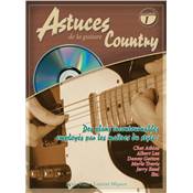 Editions Coup de pouce Astuces de la guitare Country Volume 1 avec CD