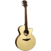 guitare electro-acoustique lag tramontane jumbo electro-acoustique
