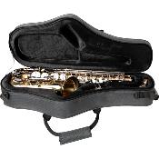 - - - DISCONTINUE - - -Gator GL-ALTO-SAX-GREY - étui forme saxophone alto gris