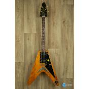 Guitare électrique Tokai Chine Flying V FV67 Korina