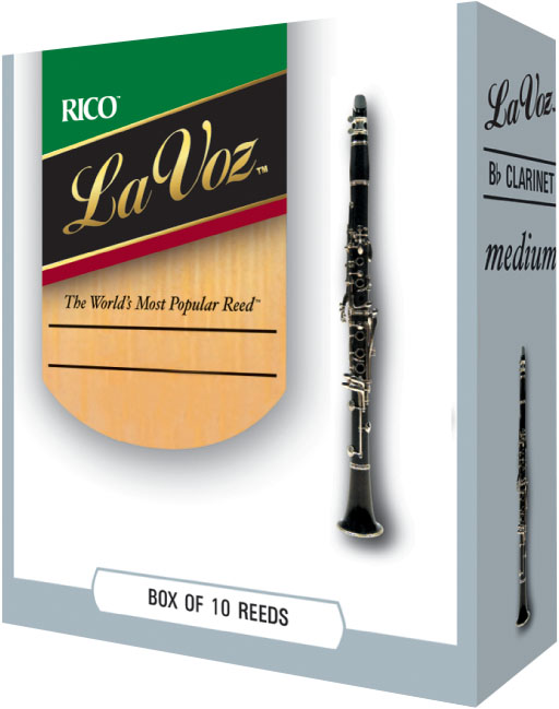 D'Addario La voz médium hard - boite de 10 anches clarinette Sib