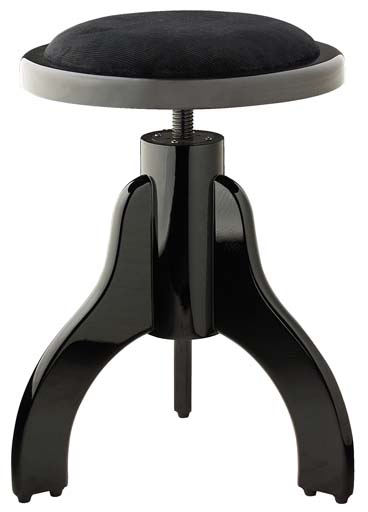 Stagg PS35 BK P V/BK - Tabouret de piano - Noir
