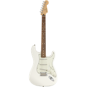 Fender Stratocaster Mexicaine Player Polar White touche Pao Ferro