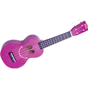 --- DISCONTINUE ---Mahalo U-SMILE-TPP - soprano violet Mate translucide Housse