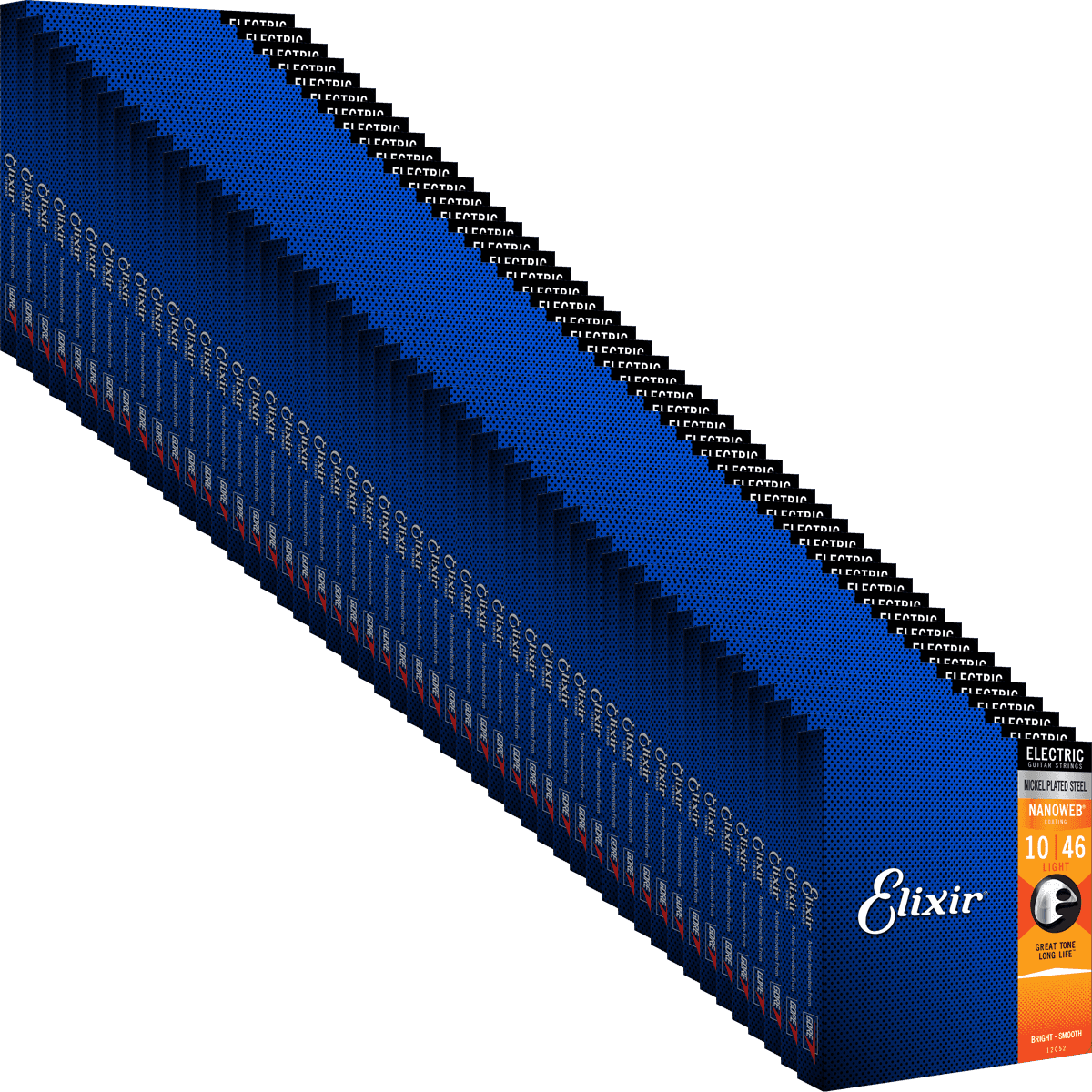 Elixir 12054 - 50 jeux bulk elec nano l 10-46