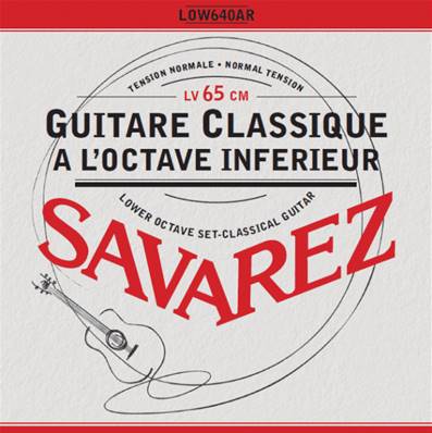 Savarez LOW640R - rouge tension normale 65cm