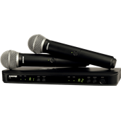 Shure BLX288E-PG58-M17 - syst hf double main pg58