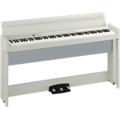 Korg C1-AIR-WH - Piano numérique 88 notes, bluetooth, blanc avec stand