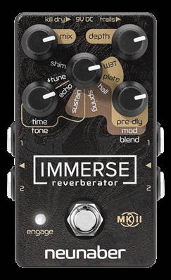 --- DISCONTINUE ---Neunaber IMMERSE MKII Reverb - Neunaber Audio - pédale d'effet
