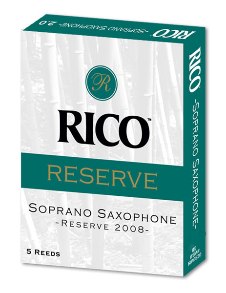 D'Addario reserve force 3 - boite de 5 anches saxophone soprano