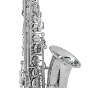 Selmer SUPREME - Saxophone alto Argenté Gravé avec étui et accessoires