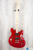 Squier Starcaster Affinity MN Candy Apple Red - Guitare Electrique